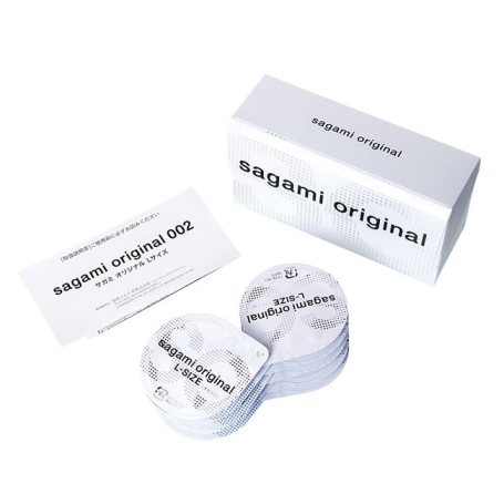 Презервативы Sagami Original 0.02 L-size - 10 шт
