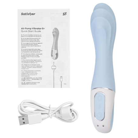 Вибратор Satisfyer Air Pump Vibrator 5+