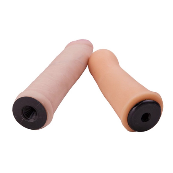 Страпон Lesbi Harness - 2 насадки