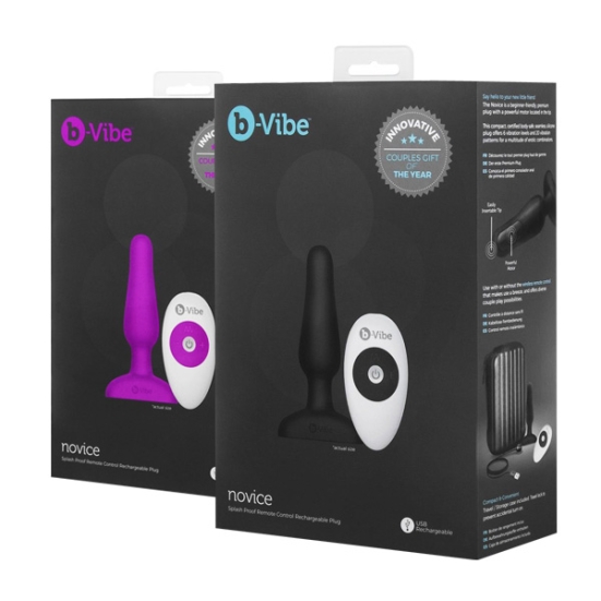 Вибро-пробка b-Vibe Novice