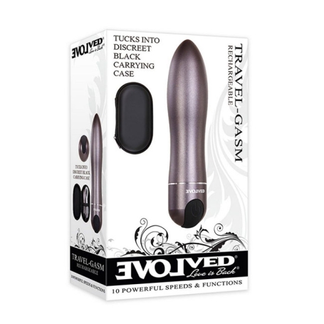 Мини-вибратор Evolved Travel Gasm