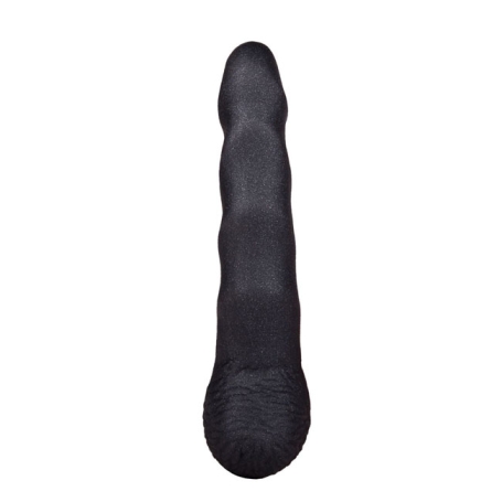 Фаллос-насадка Lovething Black Bent 2